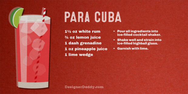 Summer Cocktails - Para Cuba